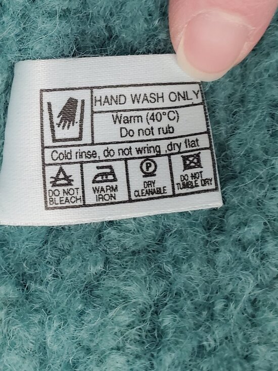 Vintage 70s Highland Homes Scottish 100% Wool Cropped Cardigan - S - Picture 5 of 12